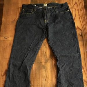 J.Crew 770 Denim 34x36 Straight-fit jean in resin rinse